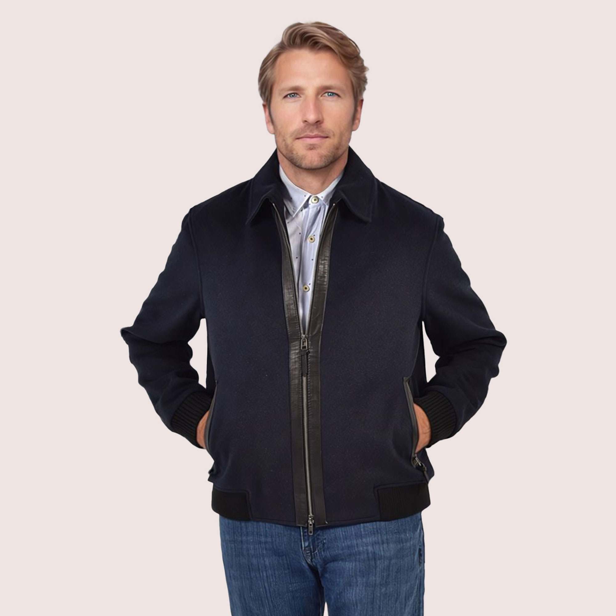 Quincy Vitale Barberis wool jacket