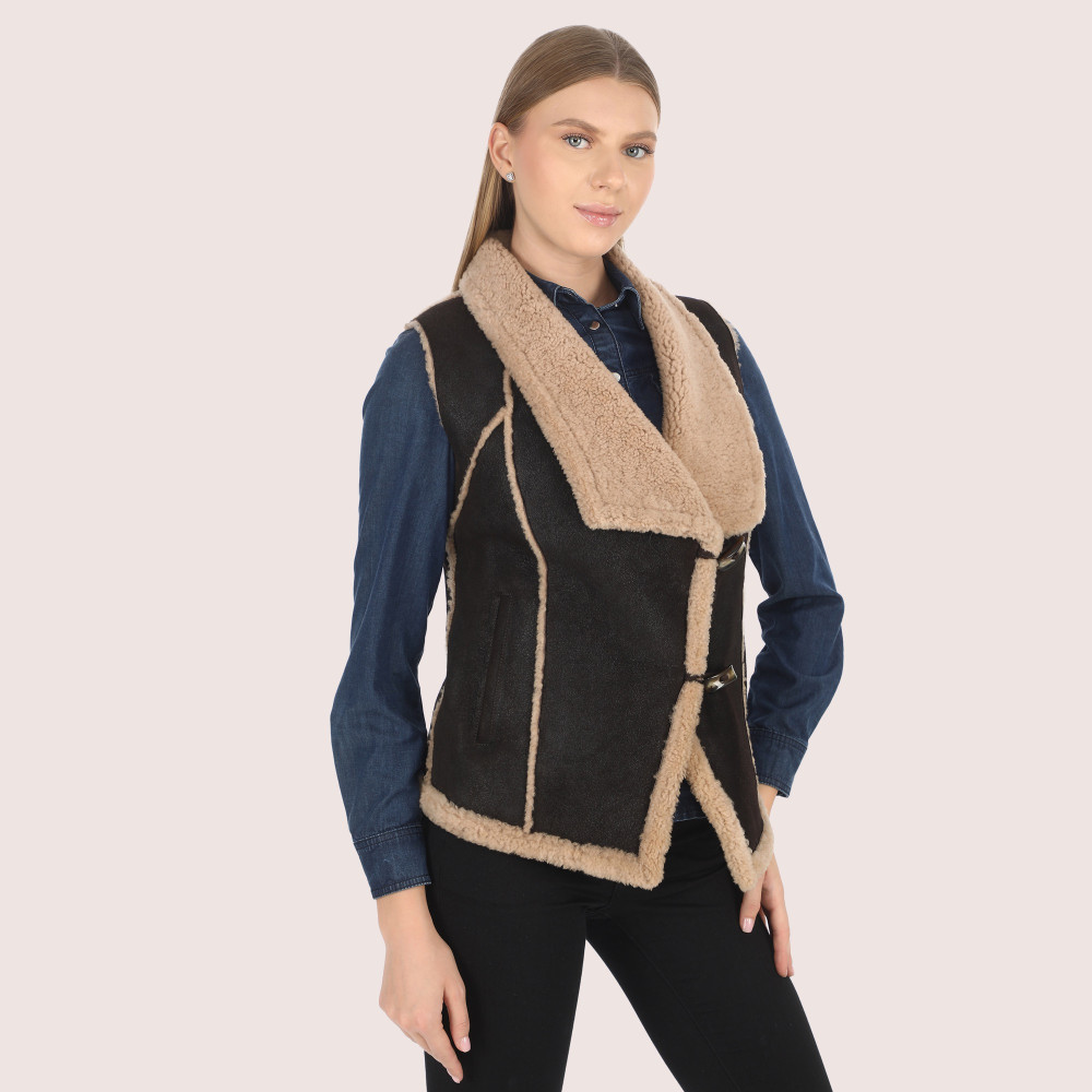 Autumn  Shearling Vest
