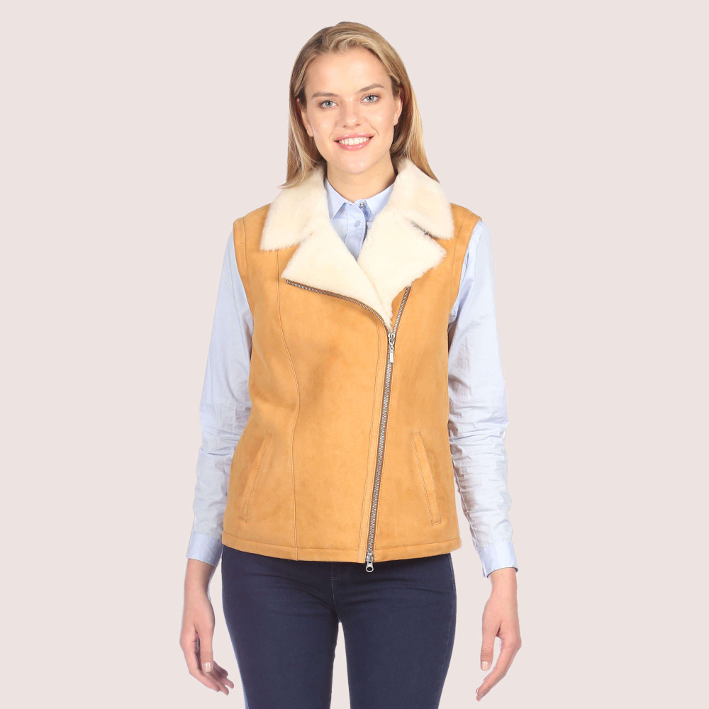 Acacia Shearling Vest