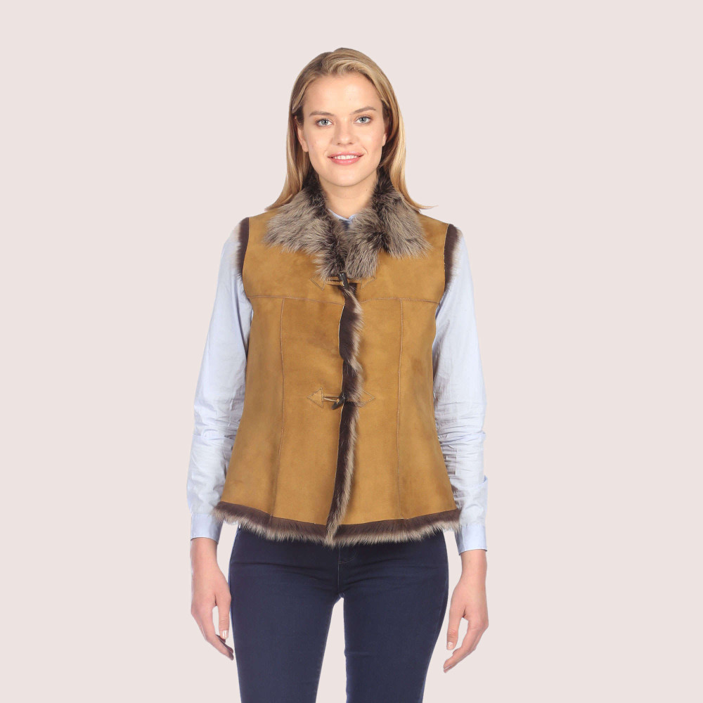 Georgia Toscana Shearling Vest