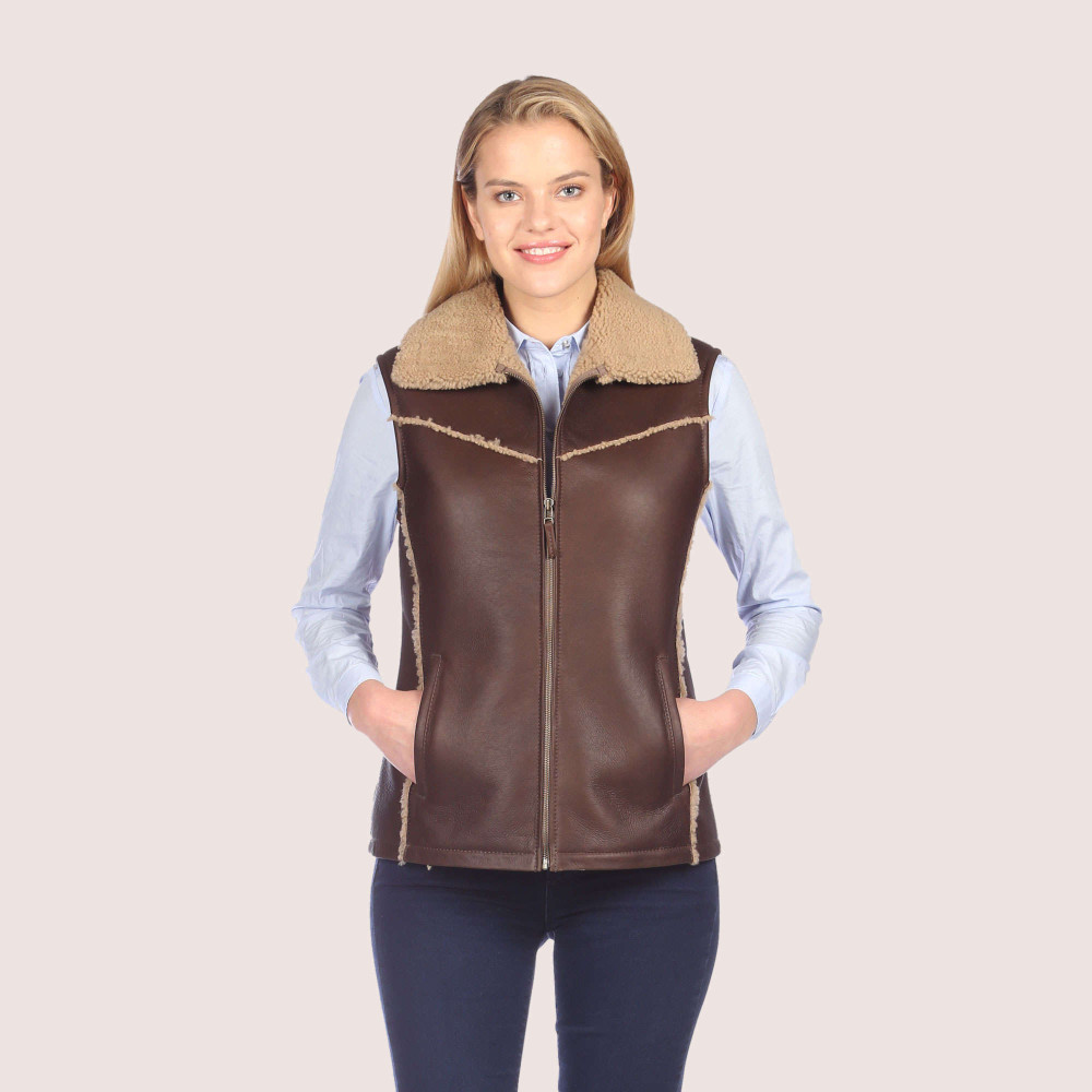 Eve Shearling Vest
