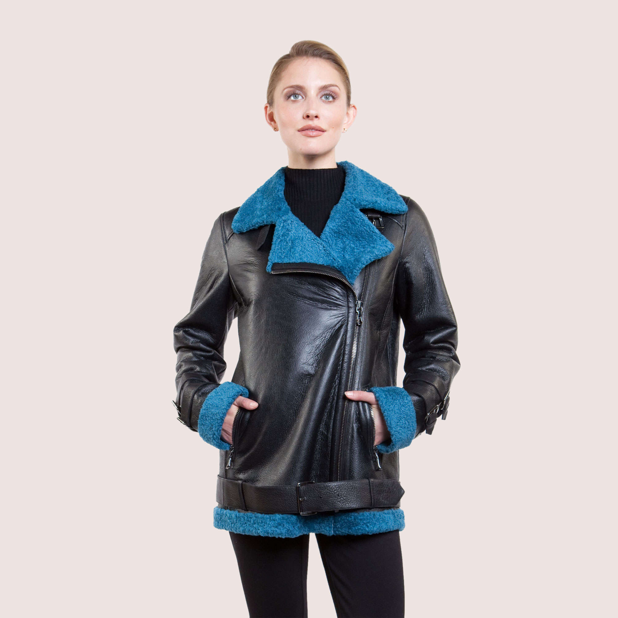 Amber Shearling Jacket