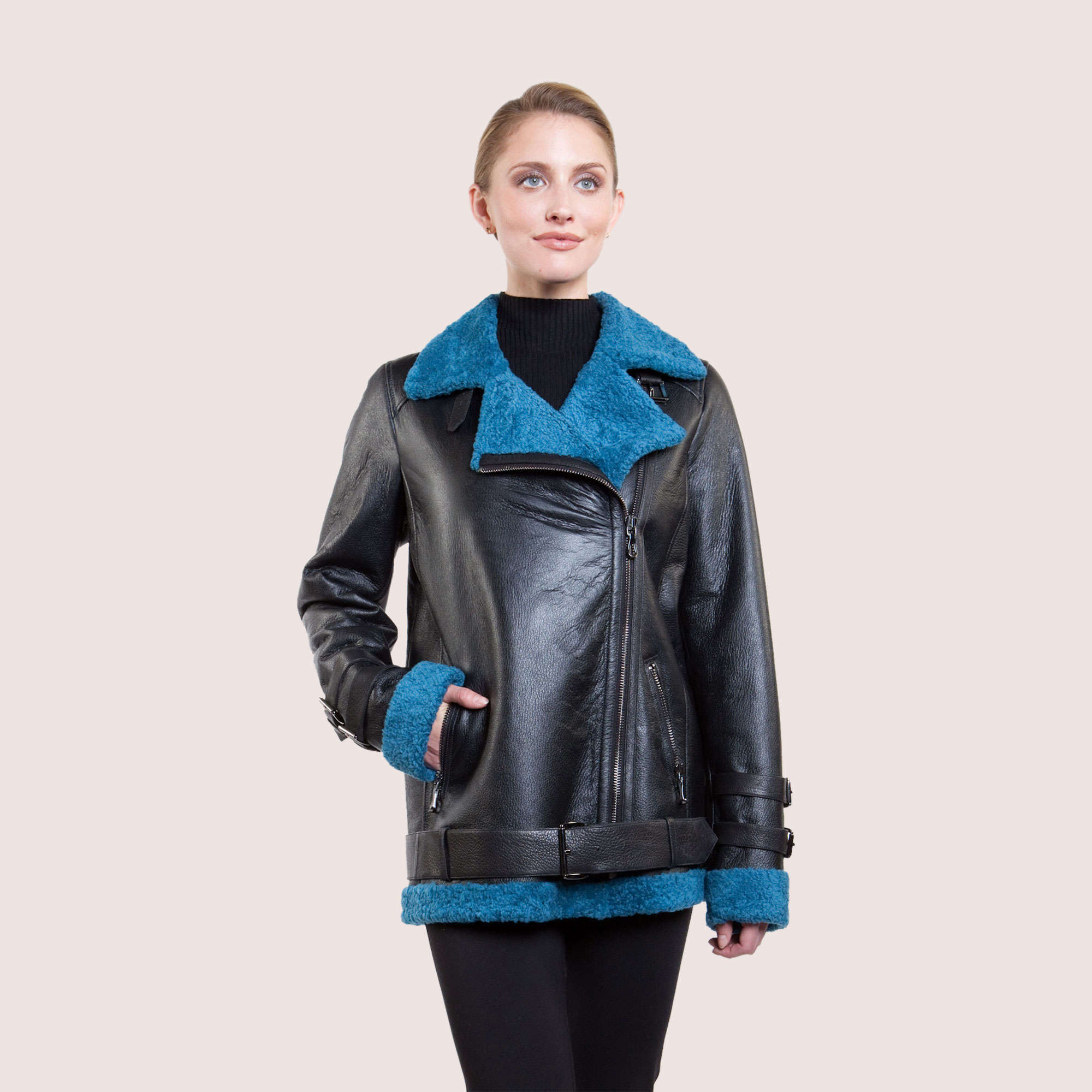 Amber Shearling Jacket