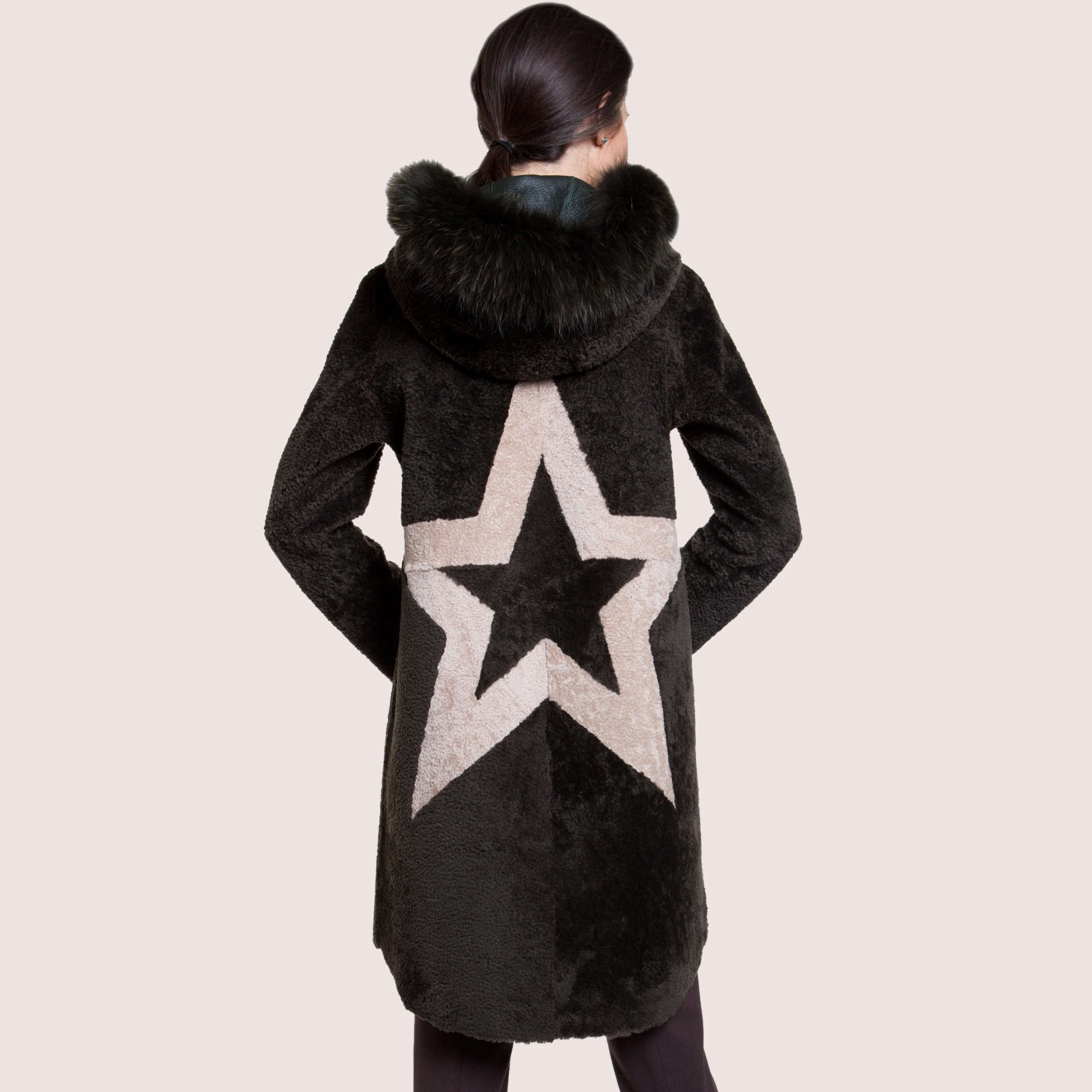 Coraline Reversible Shearling Coat