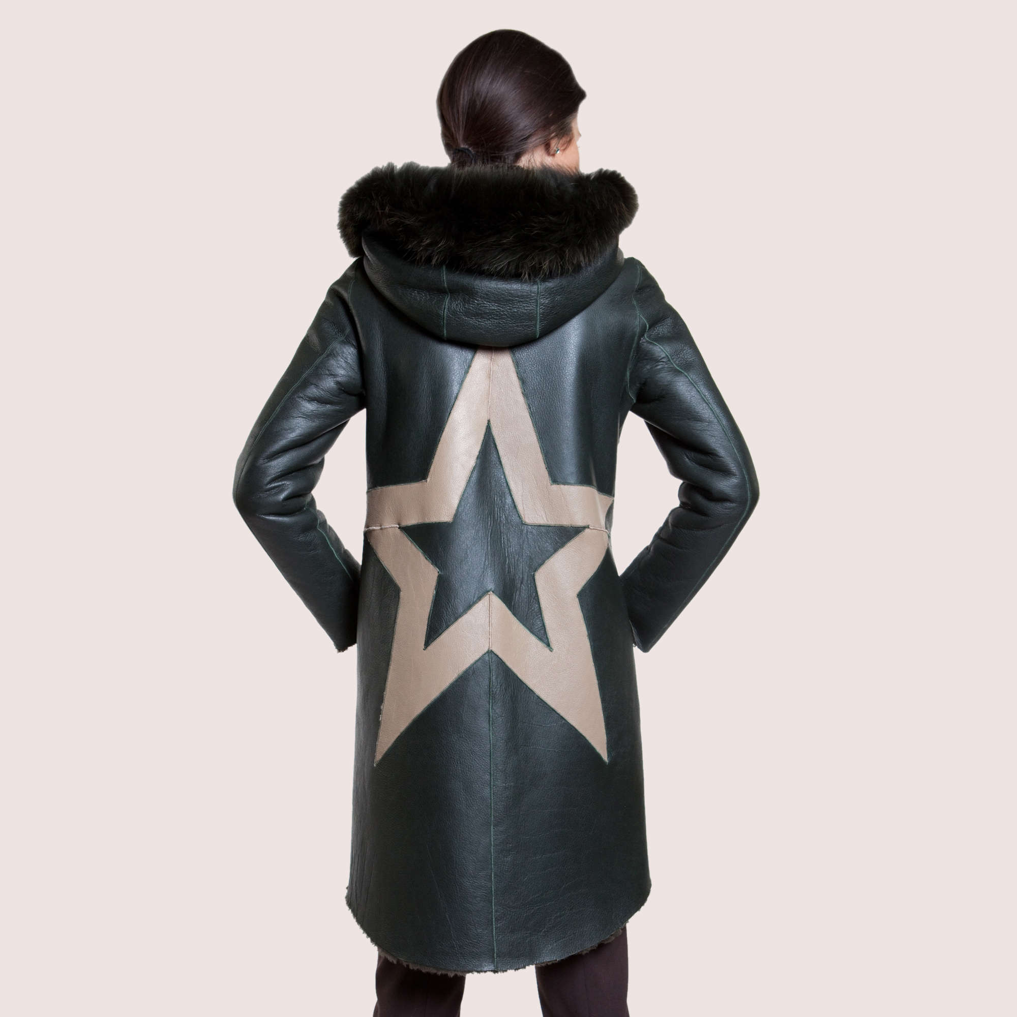 Coraline Reversible Shearling Coat