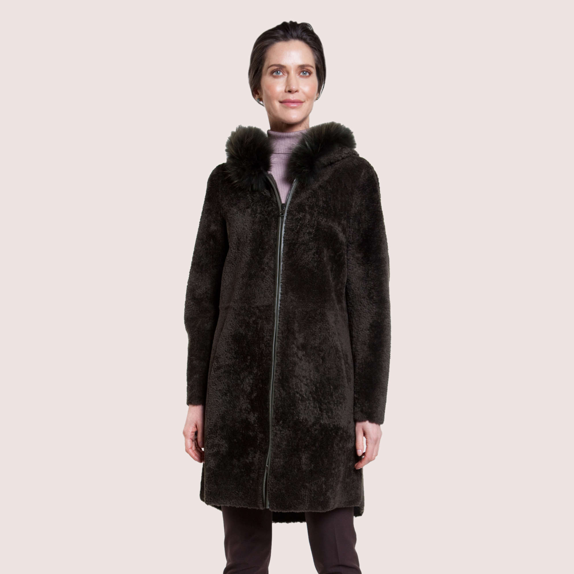 Coraline Reversible Shearling Coat