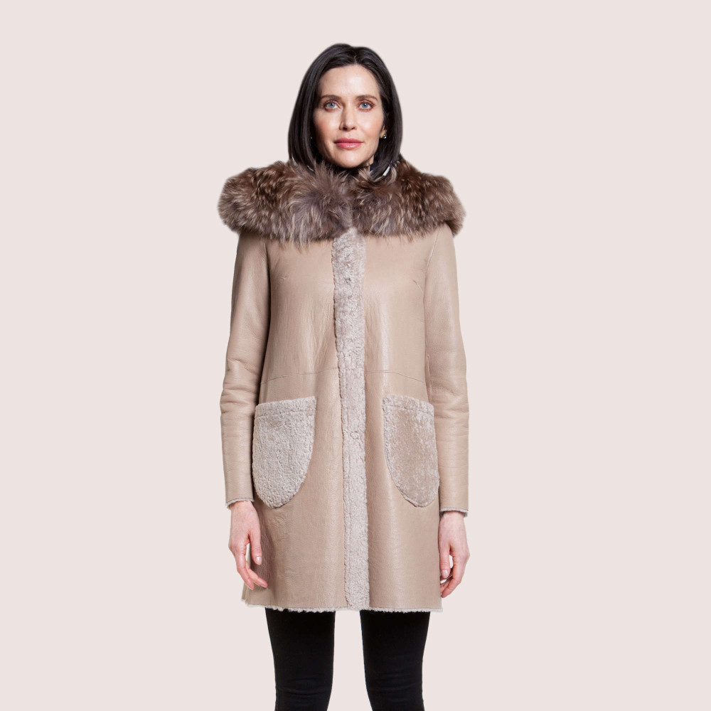 Vivienne Reversible Shearling Coat
