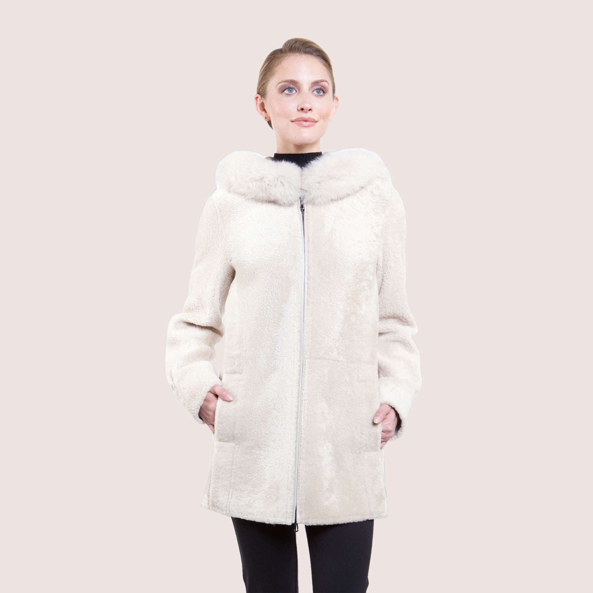 Amanda Shearling Coat