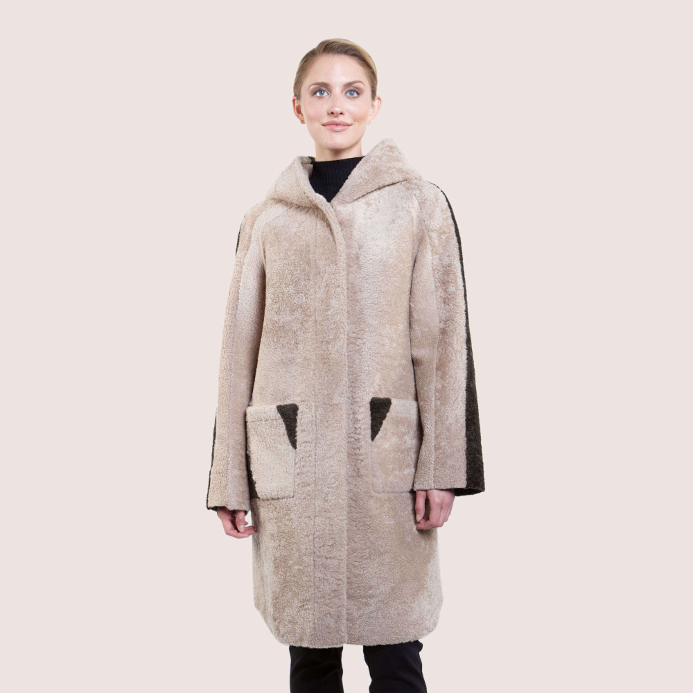 Miami Reversible Shearling Coat