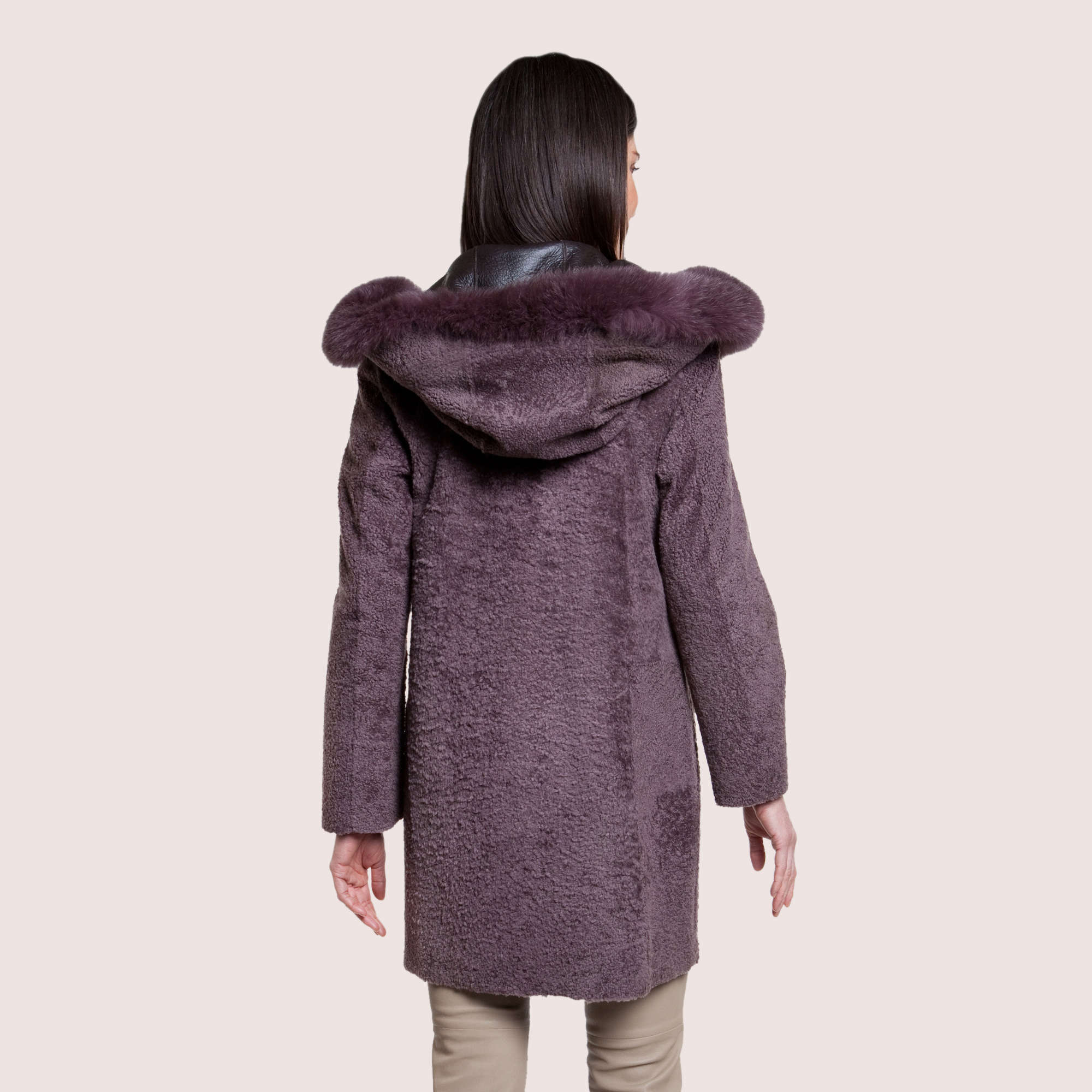 Scarlett Reversible Shearling Coat