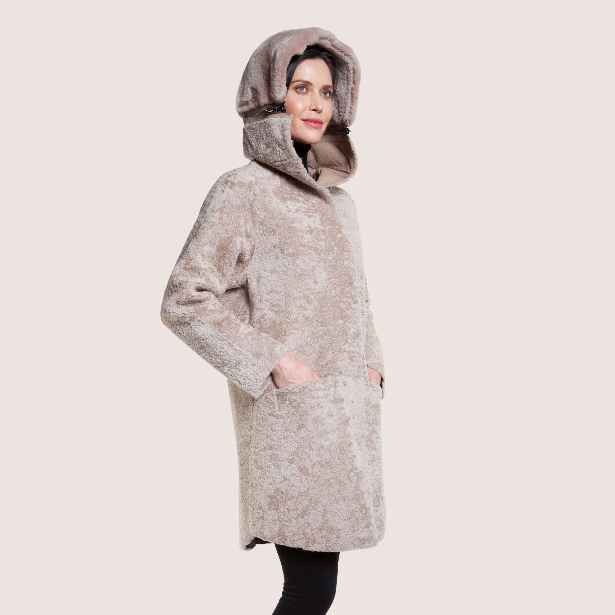 Claudia Shearling Coat