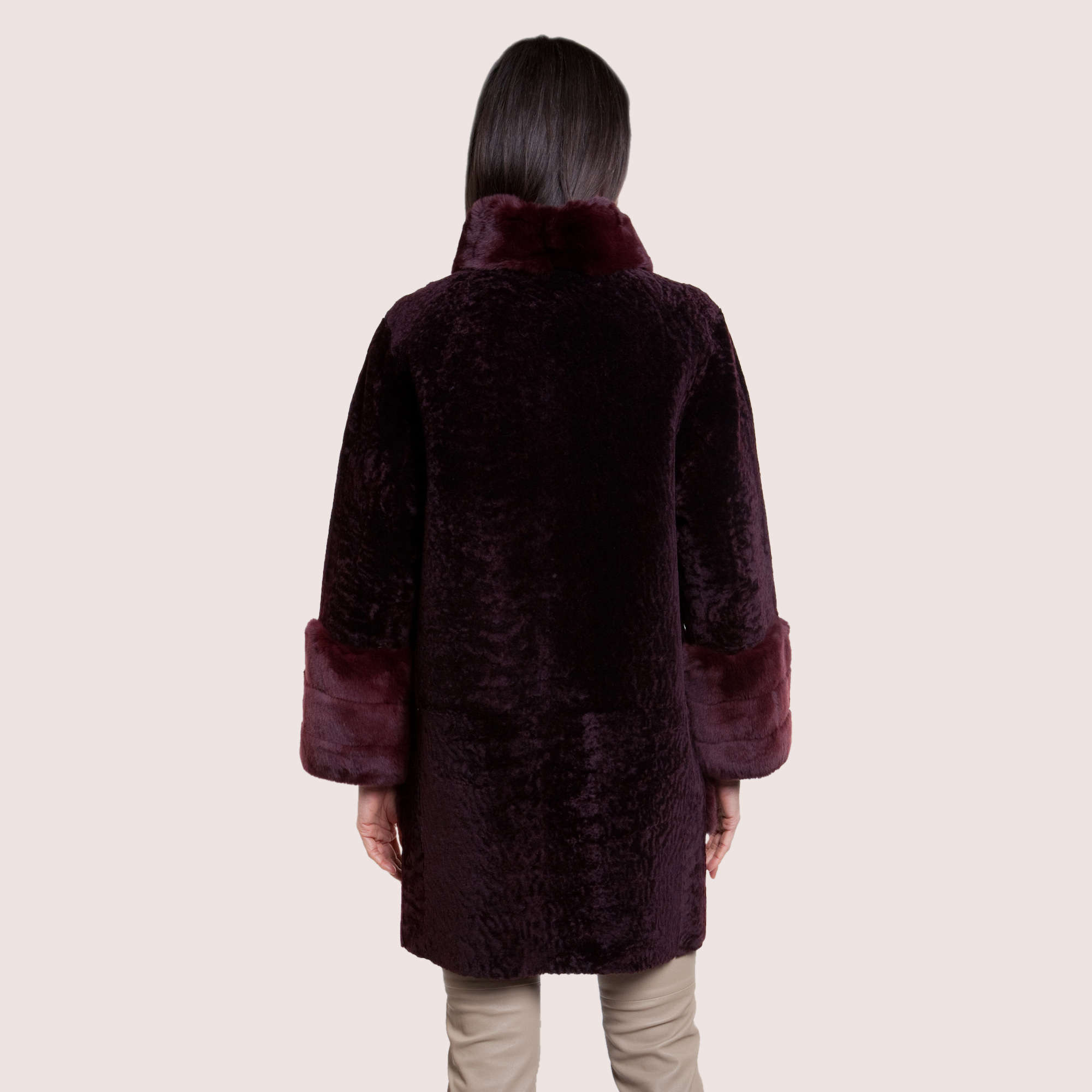 Whitney Reversible Shearling Coat