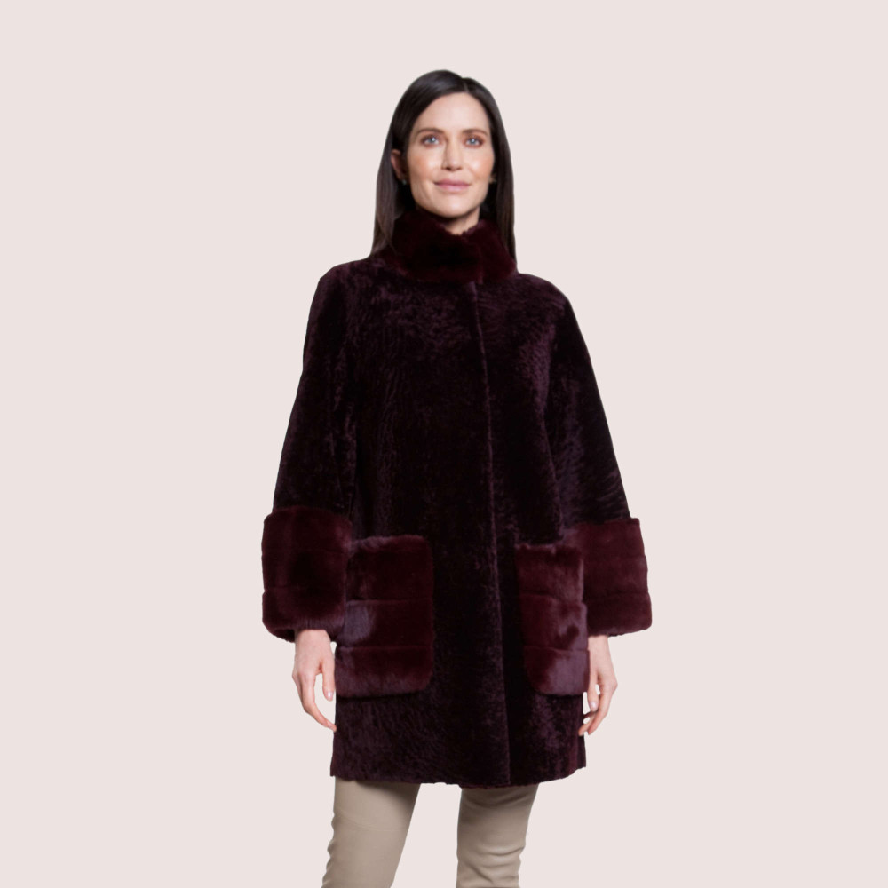 Whitney Reversible Shearling Coat