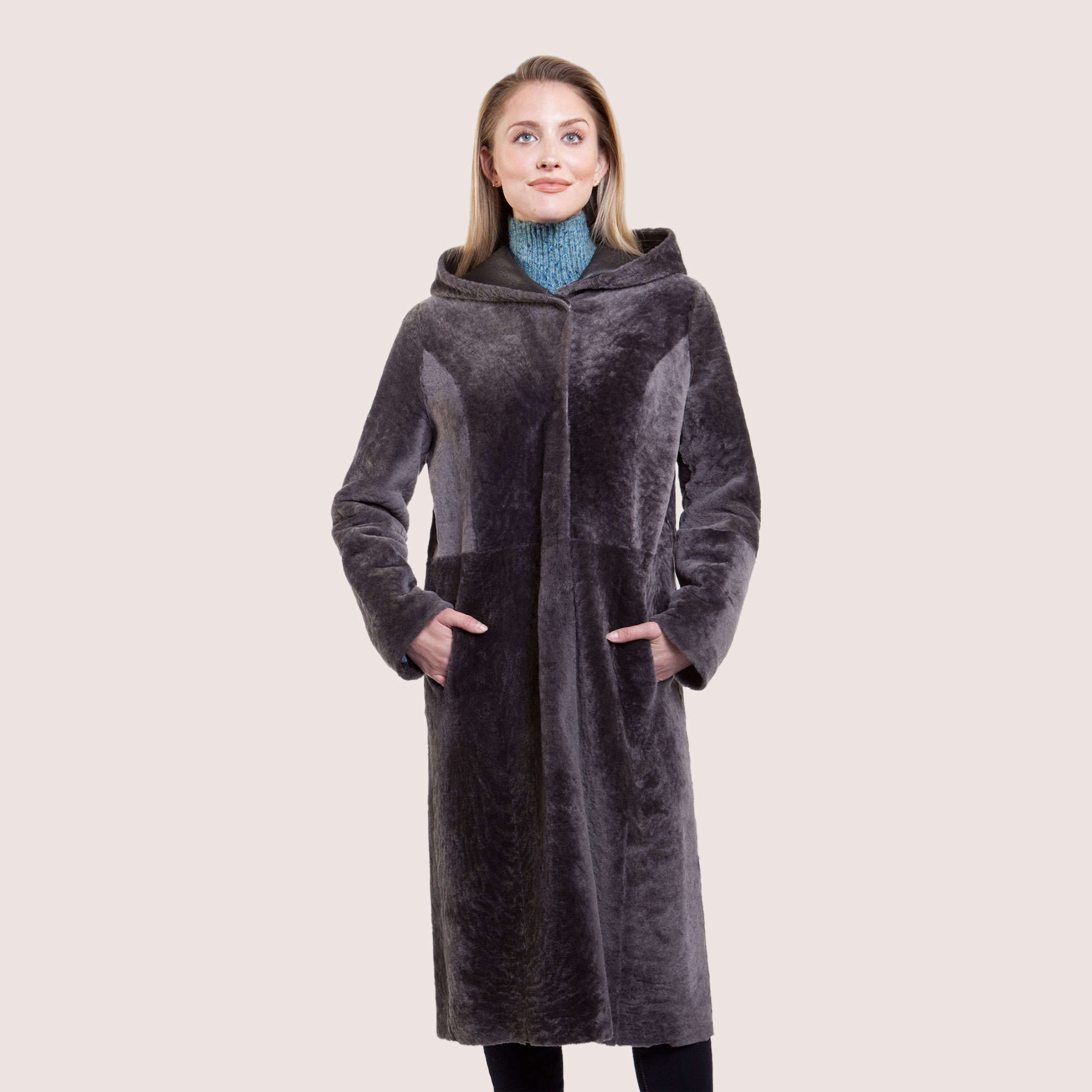 Mildred Reversible Shearling Coat