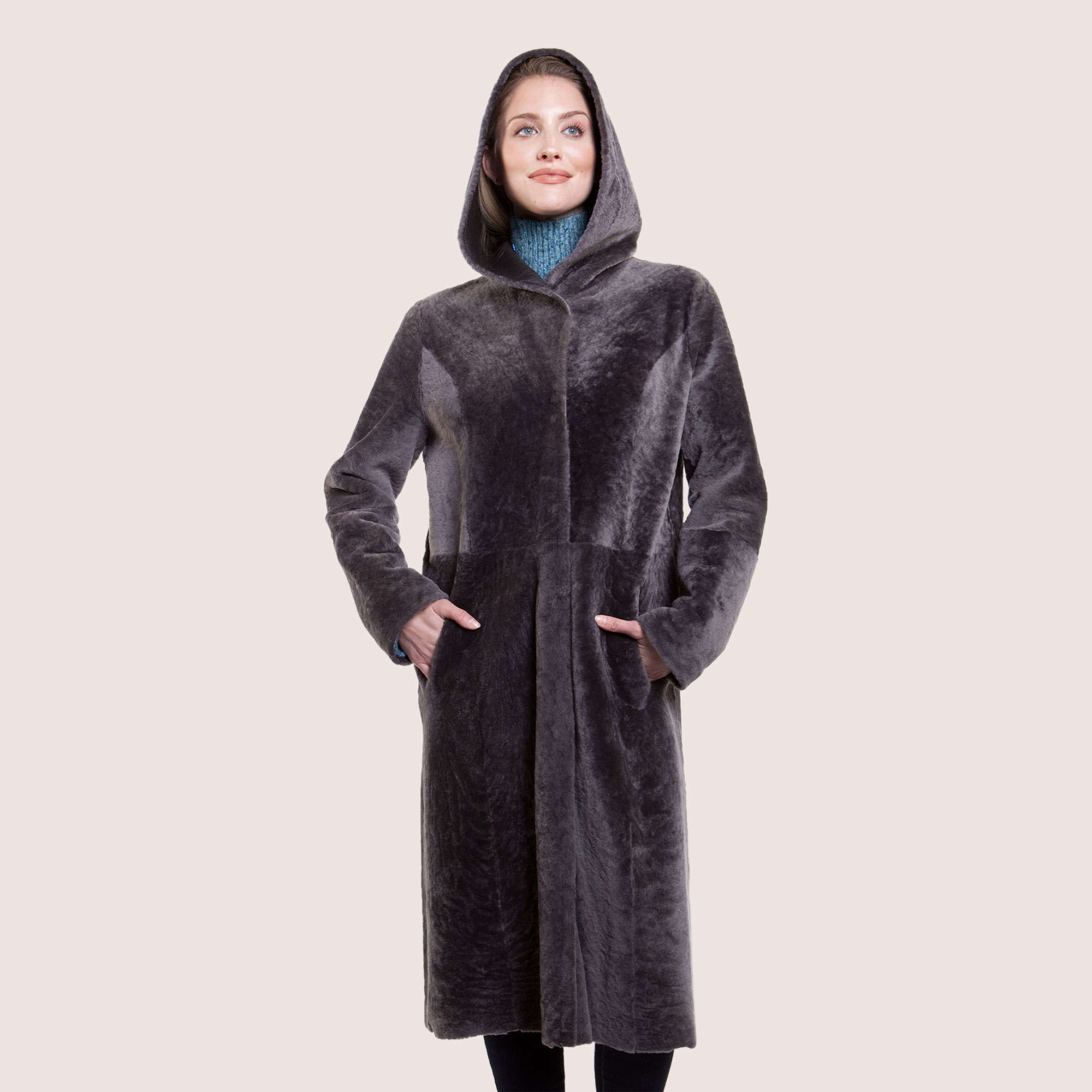 Mildred Reversible Shearling Coat