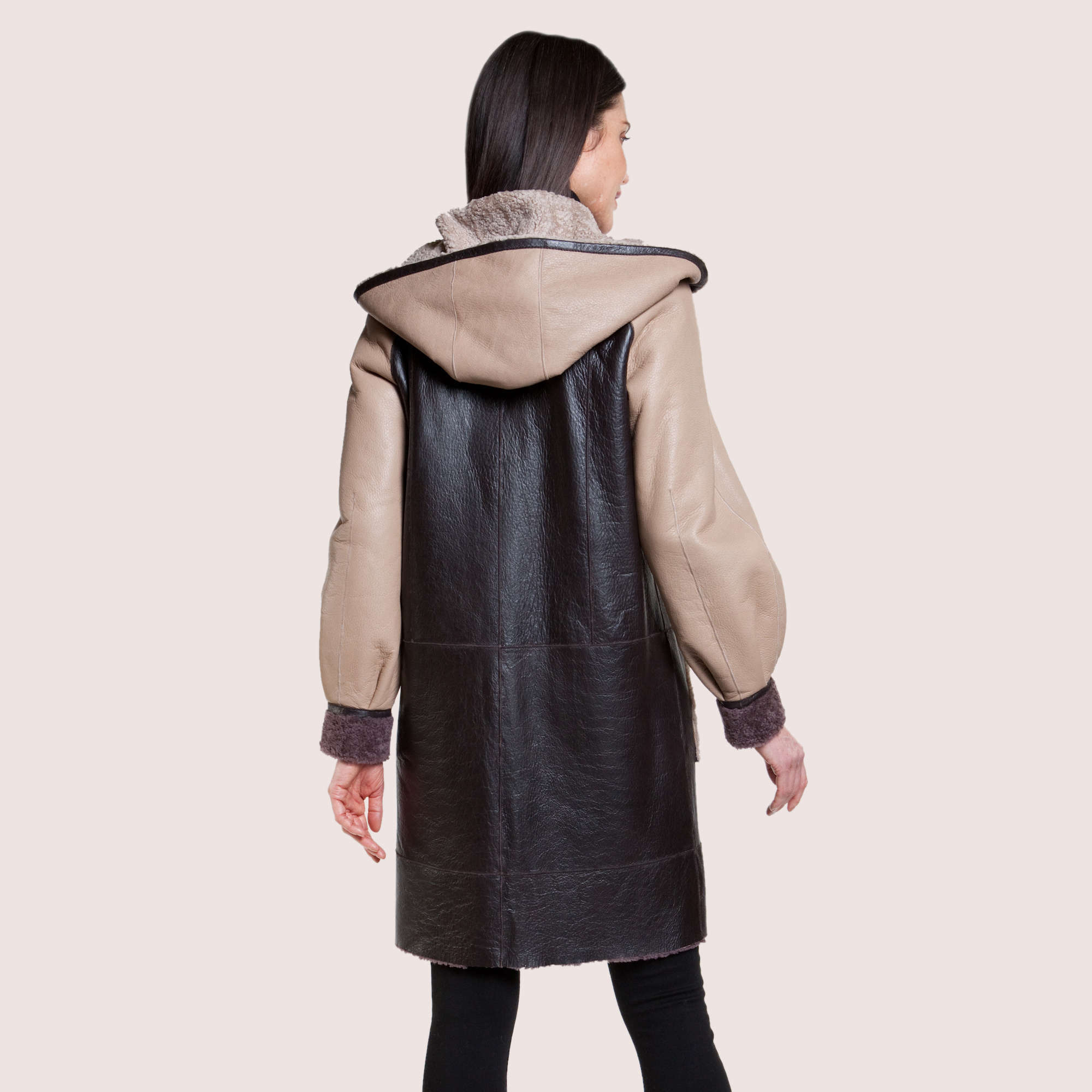 Judith Reversible Shearling Coat