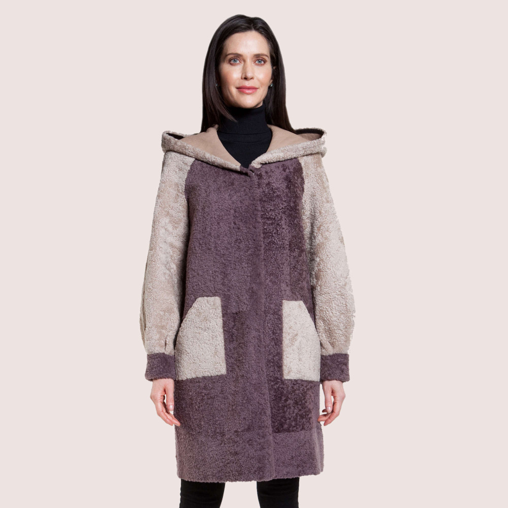 Judith Reversible Shearling Coat