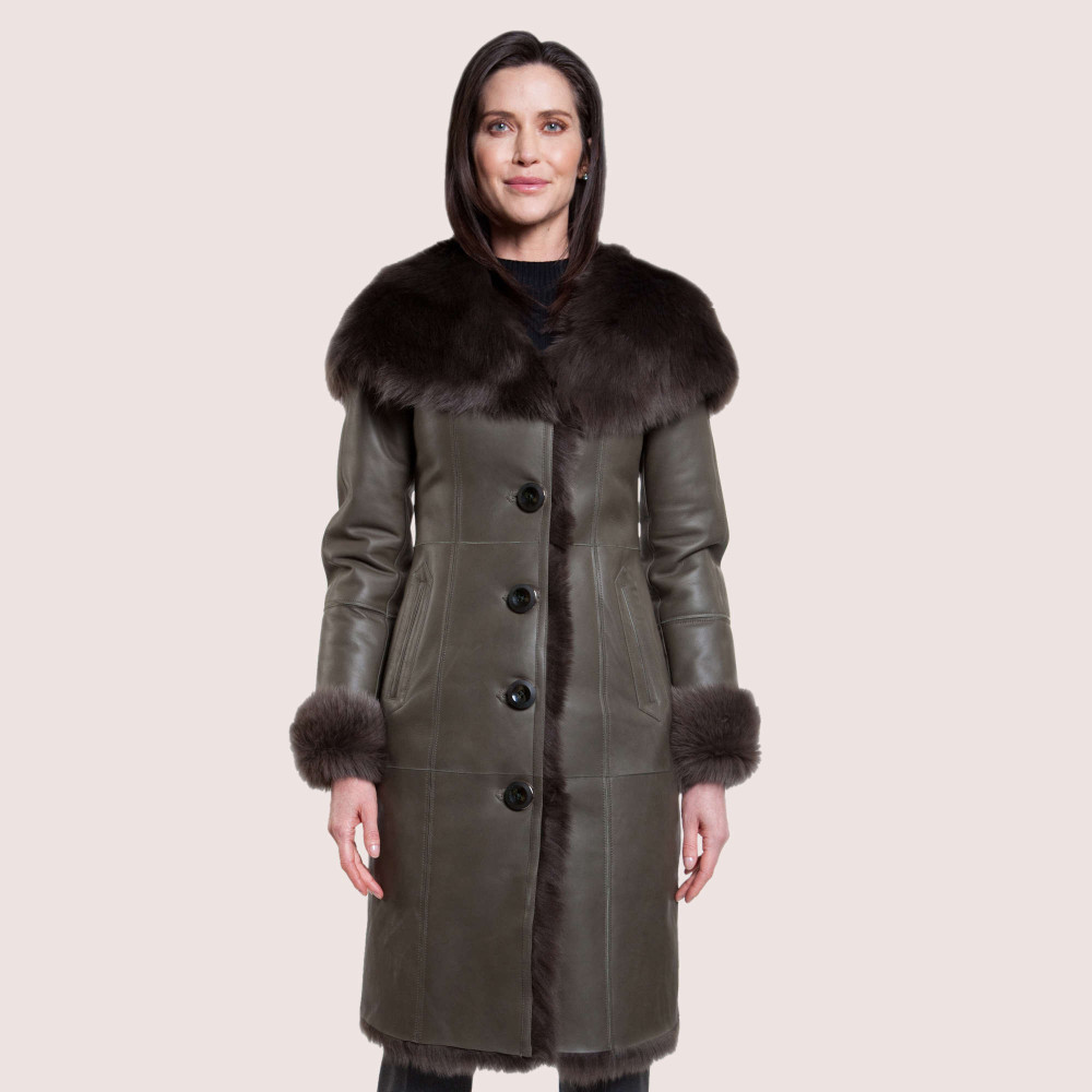 Ella Shearling Coat