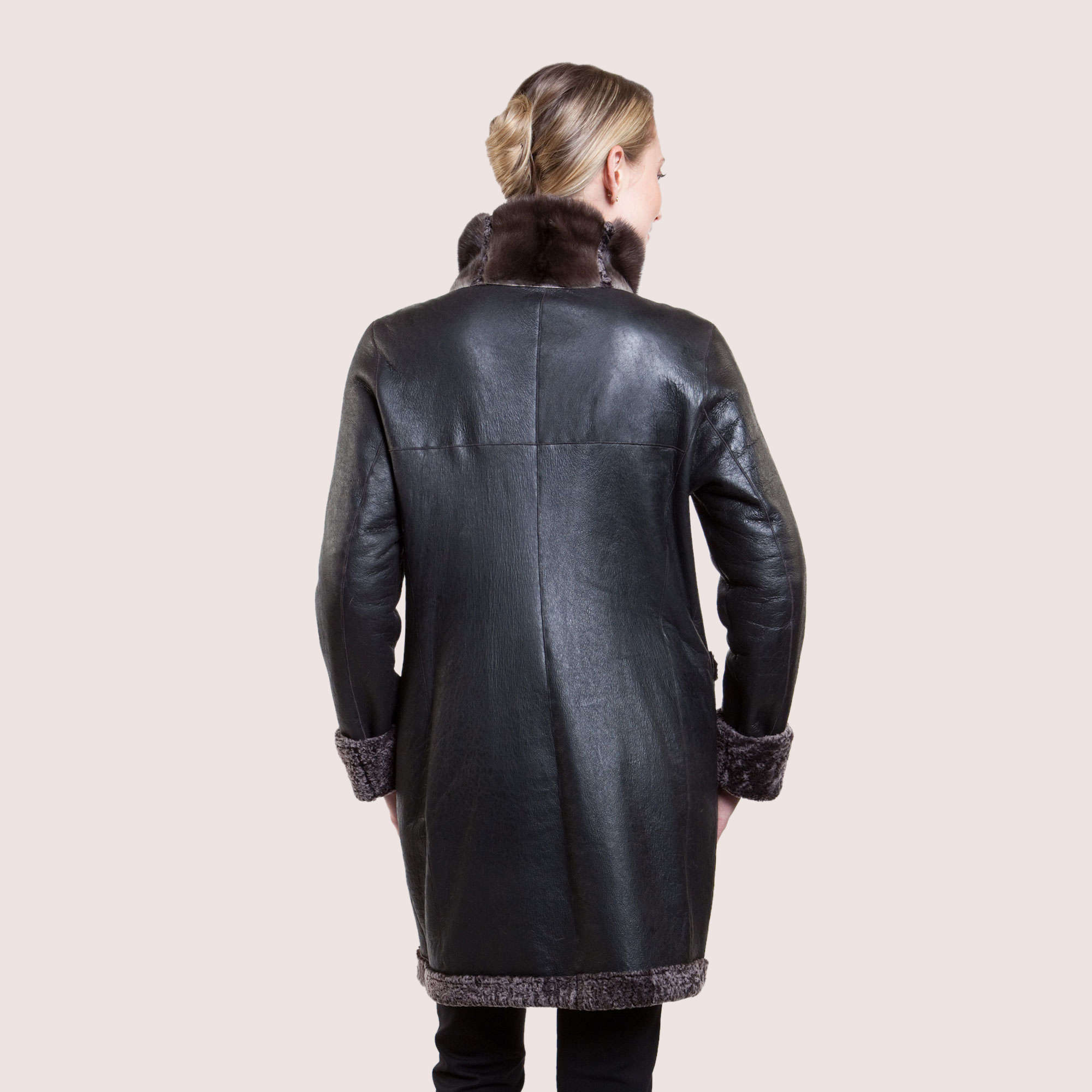 Doris Reversible Shearling Coat