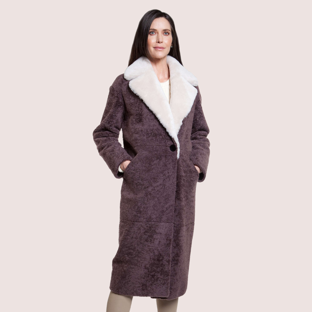 Elise Shearling Coat