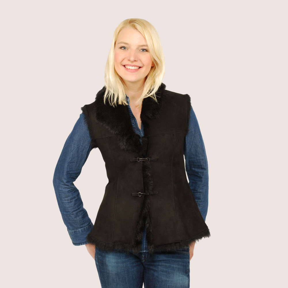 Olivia Shearling Vest