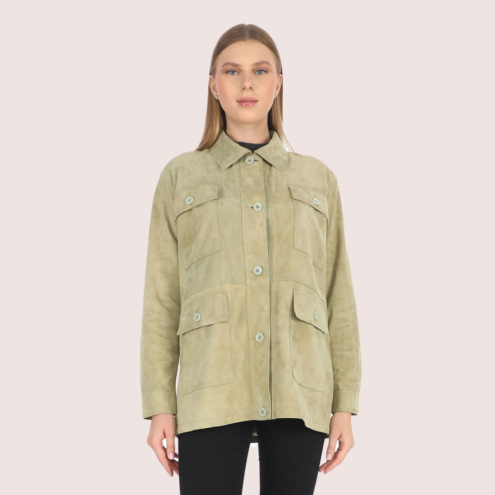 Chelsea Goat Suede Jacket