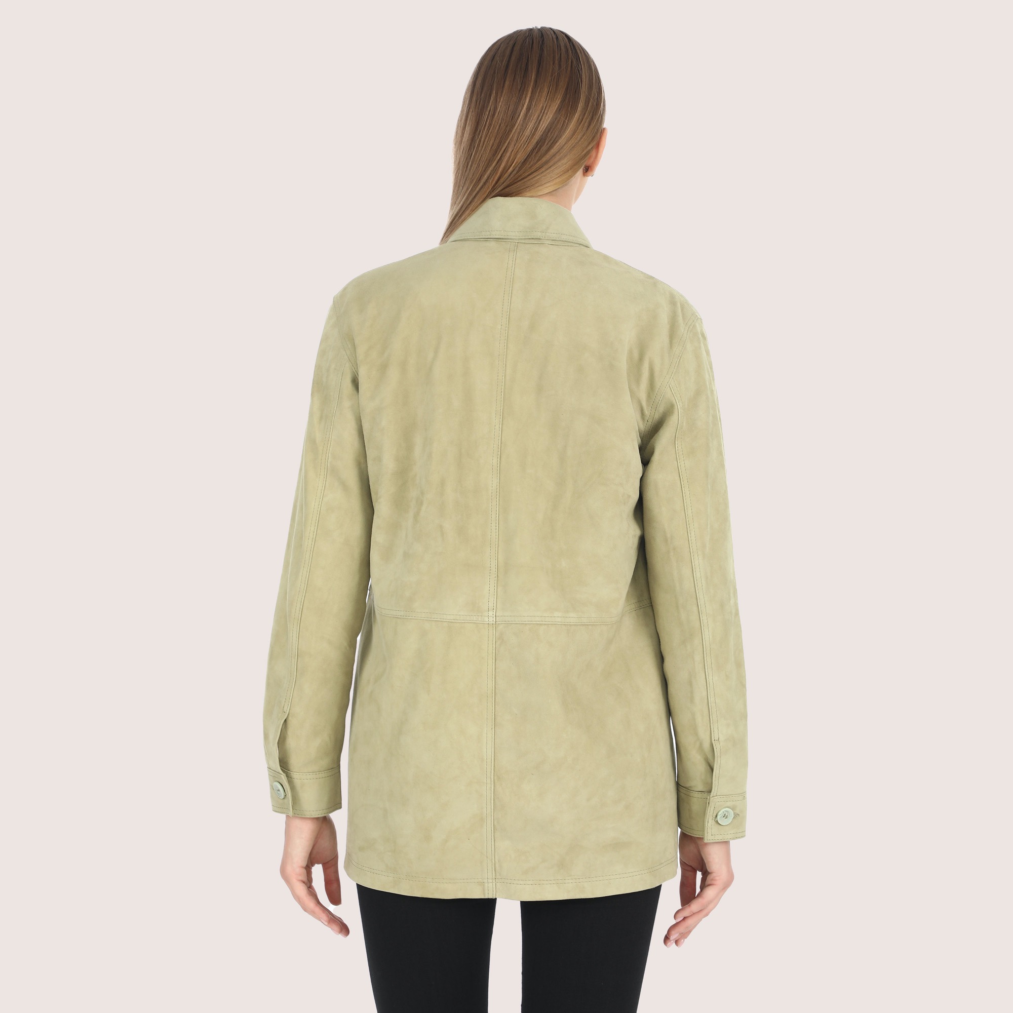 Chelsea Goat Suede Jacket