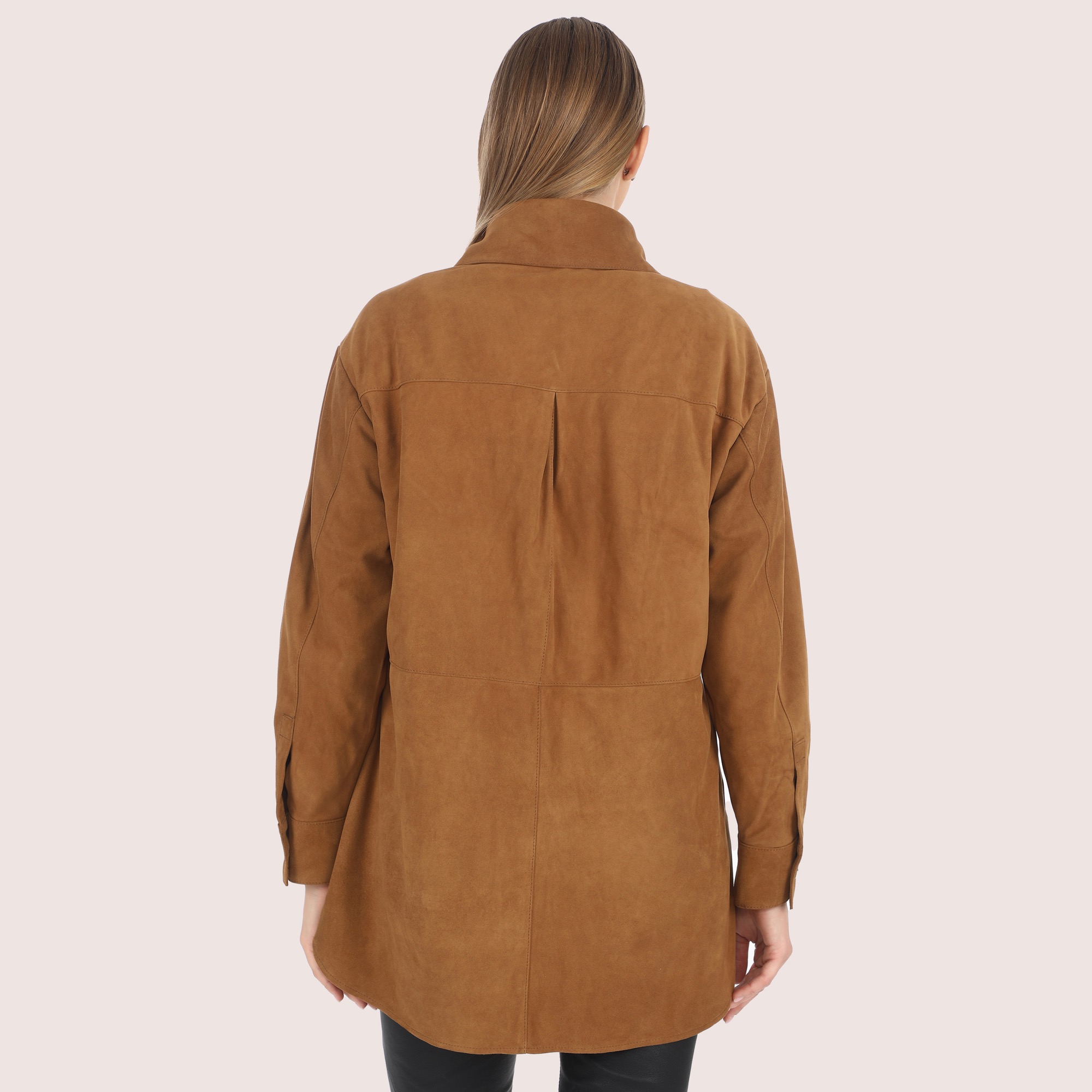 Clementine Goat Suede Jacket