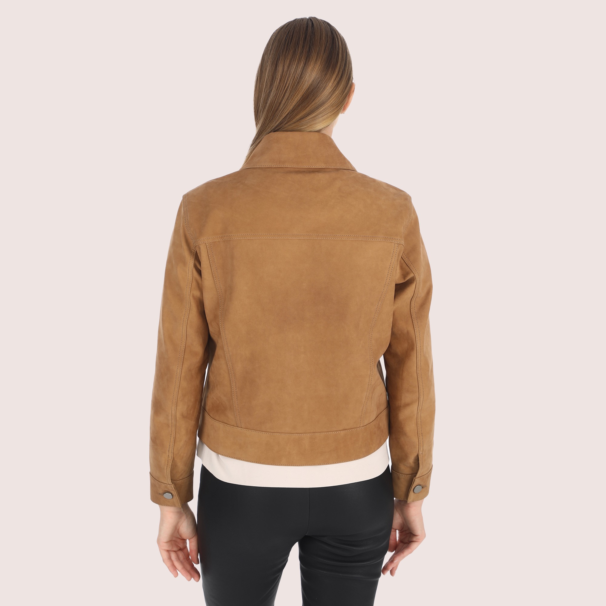Colette Goat Suede Jacket