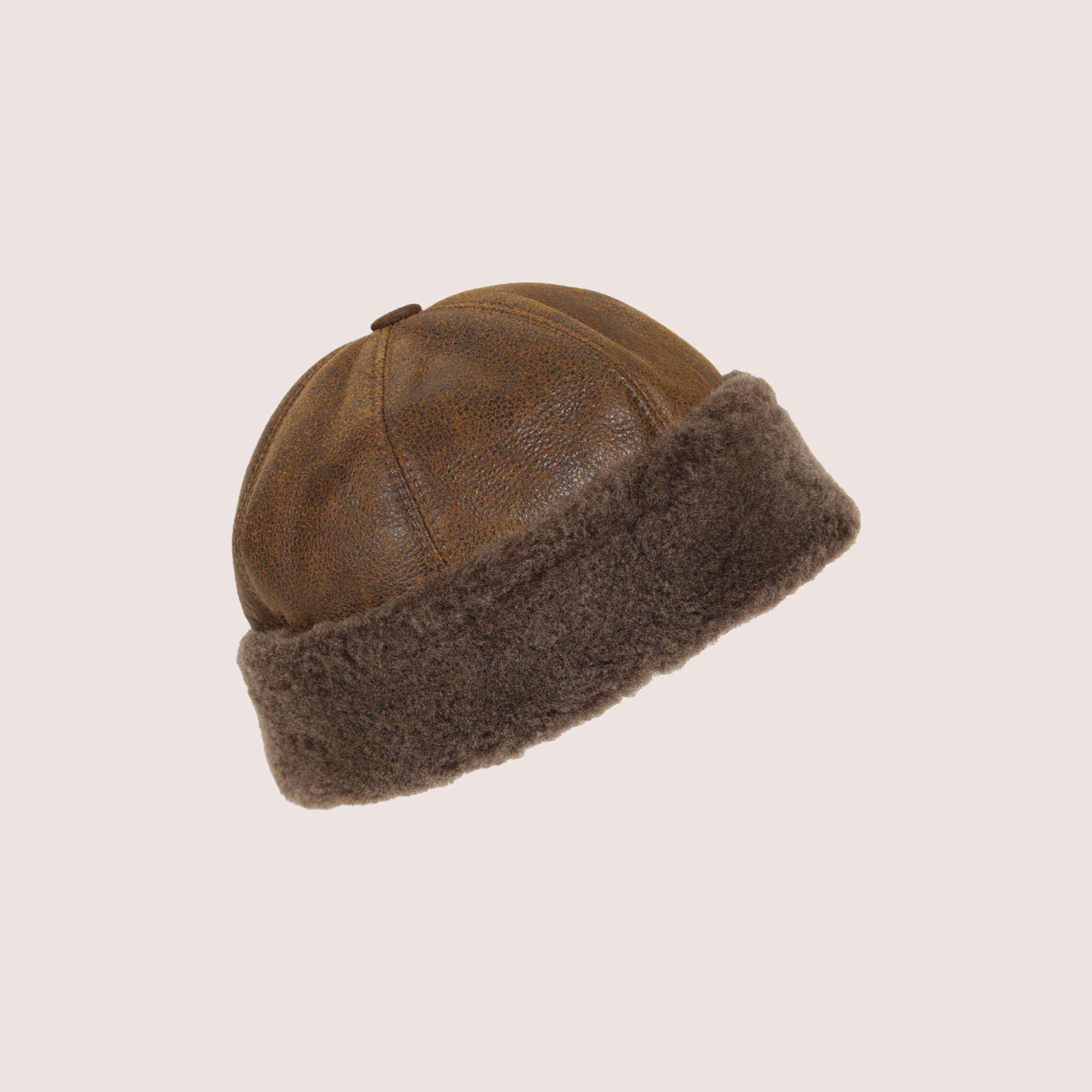 Northice Sheepskin Rounded Hat