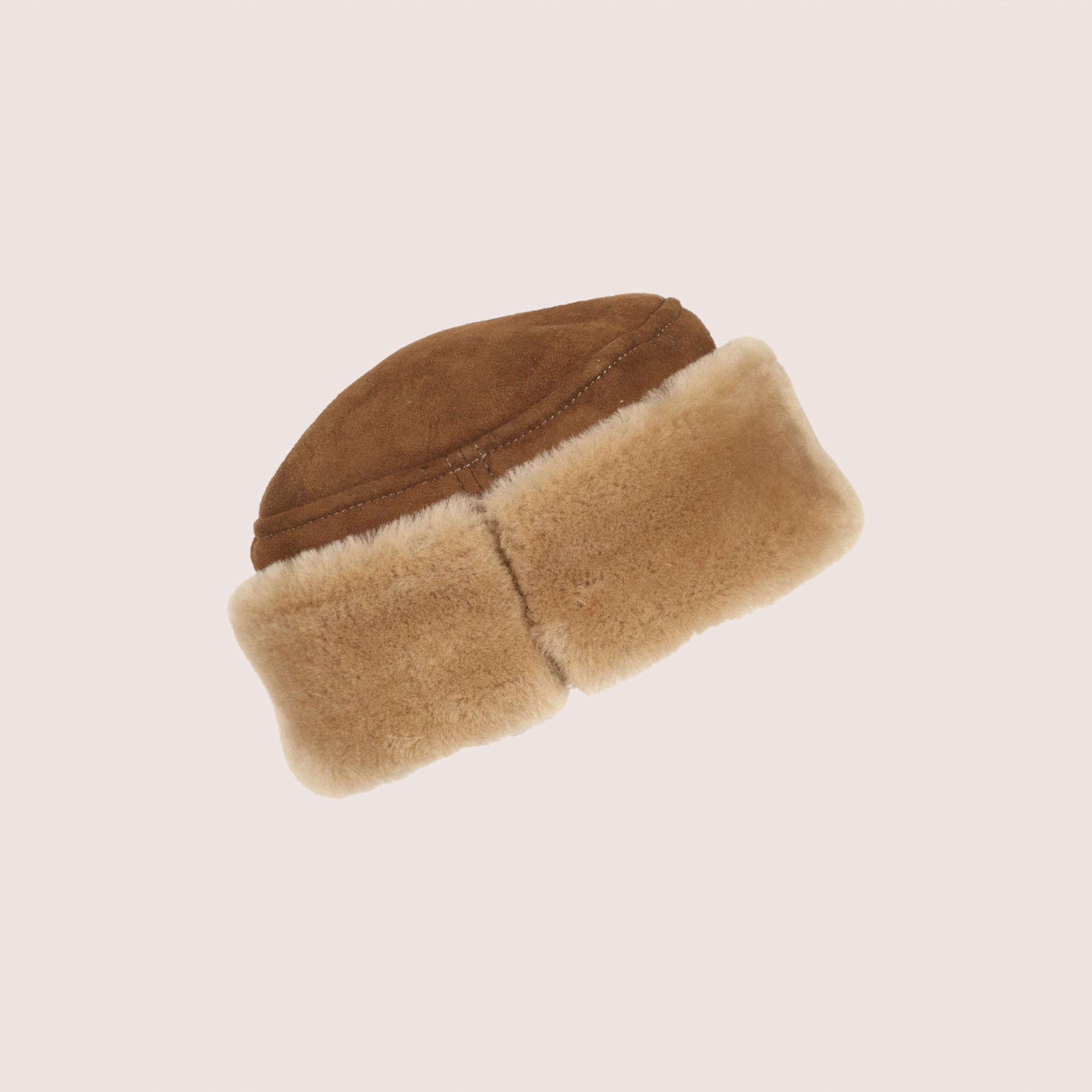 Syracuse Shearling Pill Box Hat