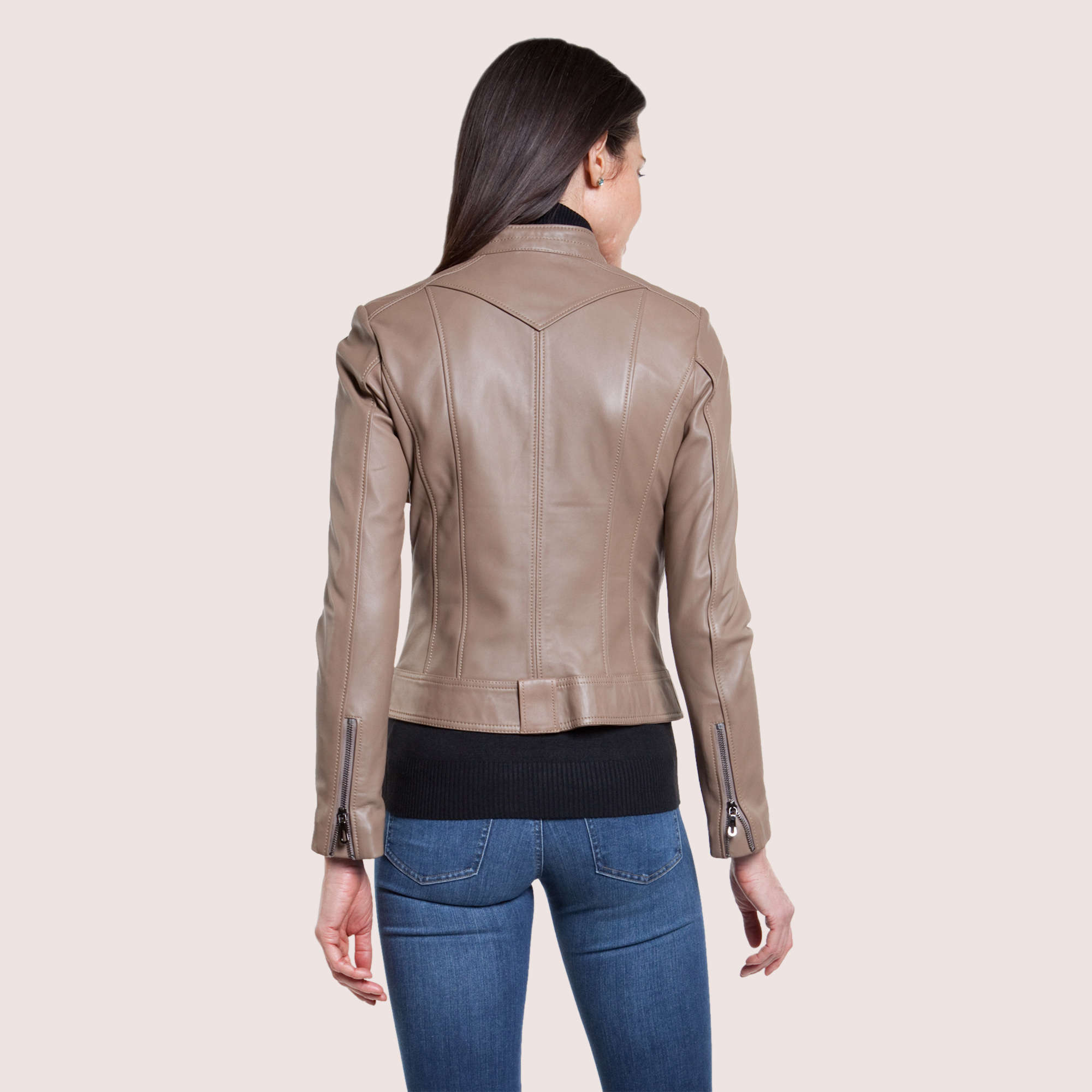 Lola Lambskin Jacket