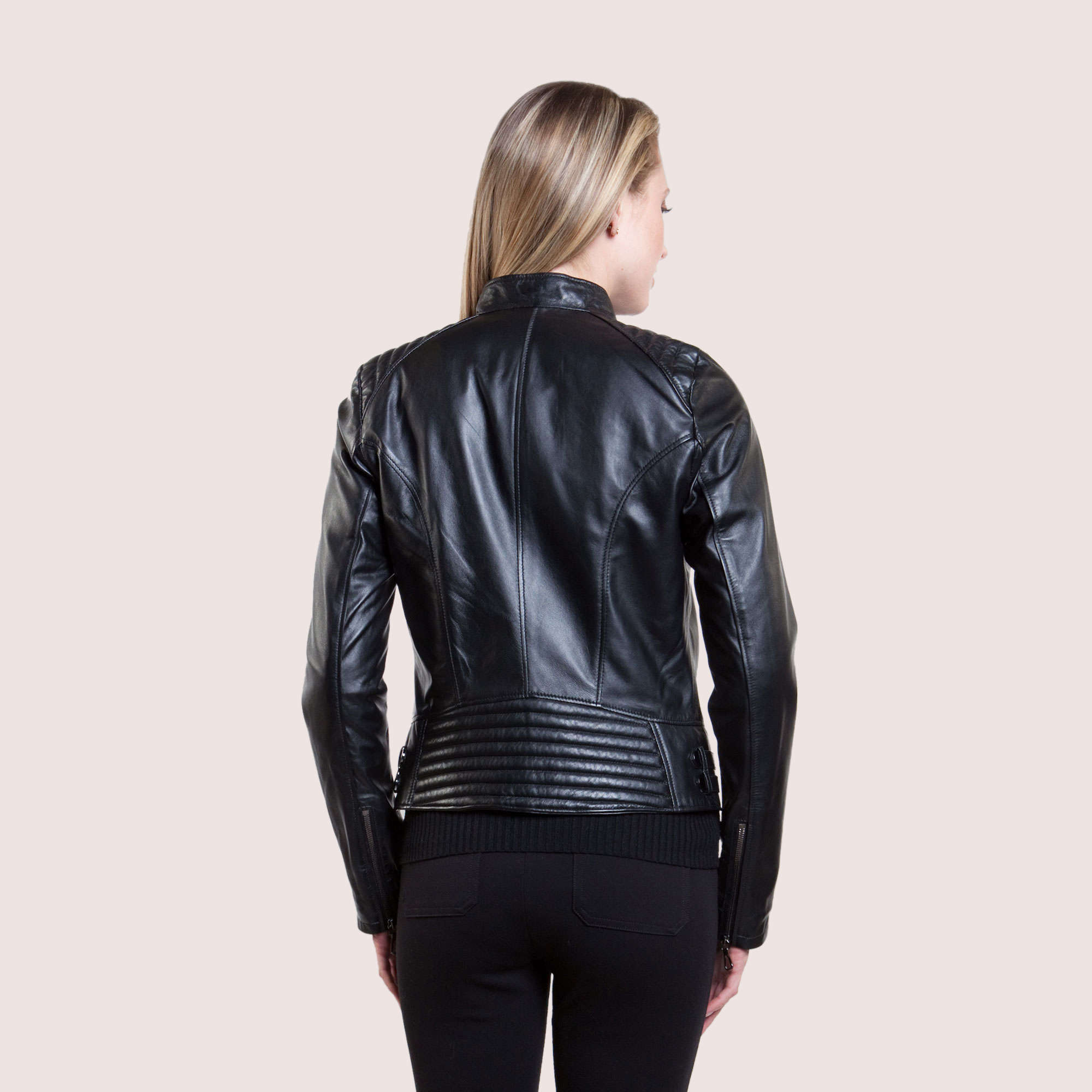 Leslie Lambskin Jacket
