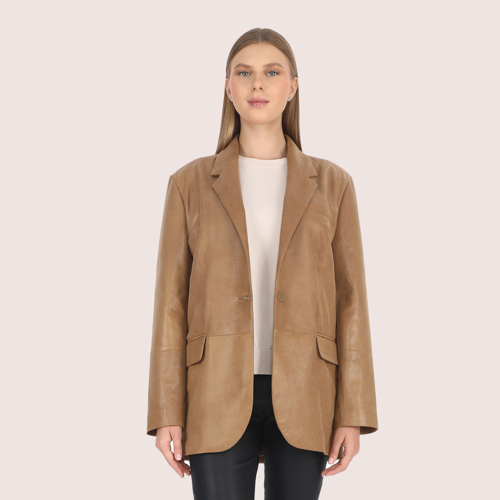 Eleanor Lambskin Jacket